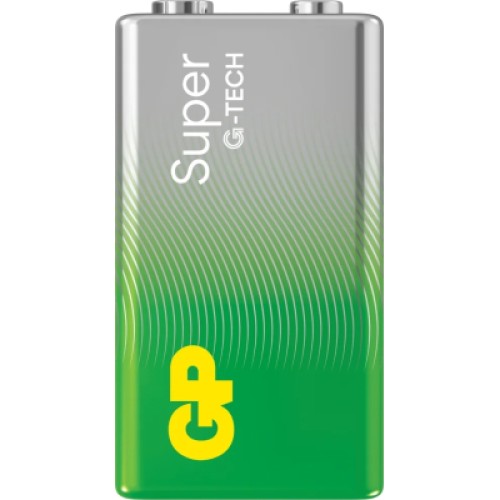 Батарейка Gp Крона Super Alcaline 6LF22 9V * 1 ПВХ пленка (1604A-5UE1 / 4891199216282)