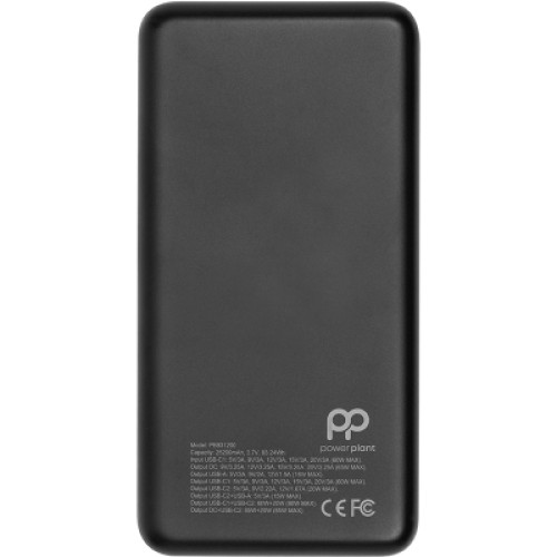 Батарея универсальная PowerPlant A16005 25200mAh, PD/85W, DC/5-20V 10 connectors (PB931200)