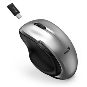 Мышка Genius Ergo 8200S Wireless Silver (31030029404)