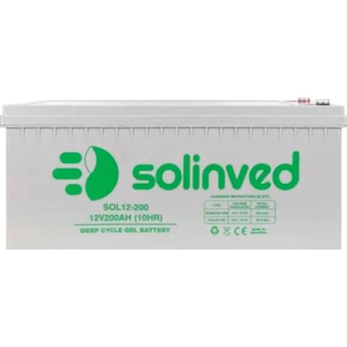 Батарея к ИБП Solinved 12V-200Ah, GEL (SLG200-12)