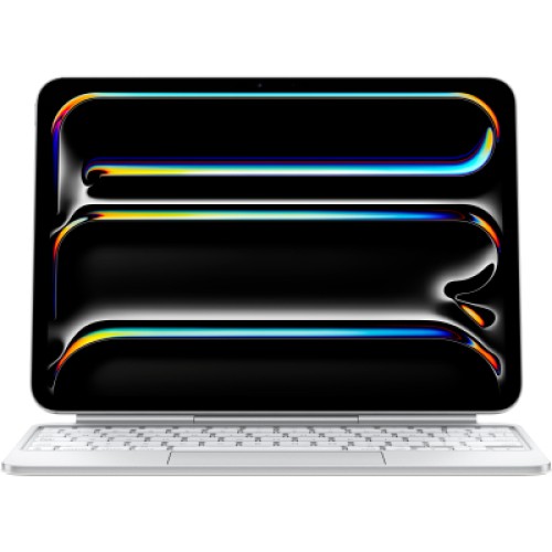 Чехол для планшета Apple Magic Keyboard for iPad Pro 11inch (M4) - Ukrainian - White,Model A2975 (MWR03UA/A)
