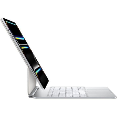 Чехол для планшета Apple Magic Keyboard for iPad Pro 13inch (M4) - Ukrainian - White,Model A2974 (MWR43UA/A)