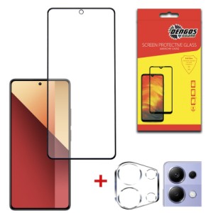 Стекло защитное Dengos Xiaomi Redmi Note 13 Pro 4G + camera module glass (DG-TGSCP-03)