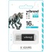 USB флеш накопитель Wibrand 16GB Cougar Black USB 2.0 (без упаковки ОЕМ) (NL2.0/16P1B)