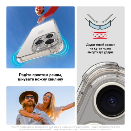 Чехол для мобильного телефона Armorstandart Air Force Realme C63 4G Camera Cover Clear (ARM78475)