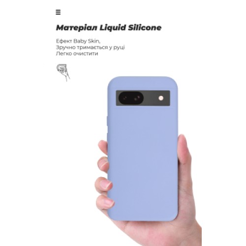 Чехол для мобильного телефона Armorstandart ICON Google Pixel 8a Lavender (ARM77809)