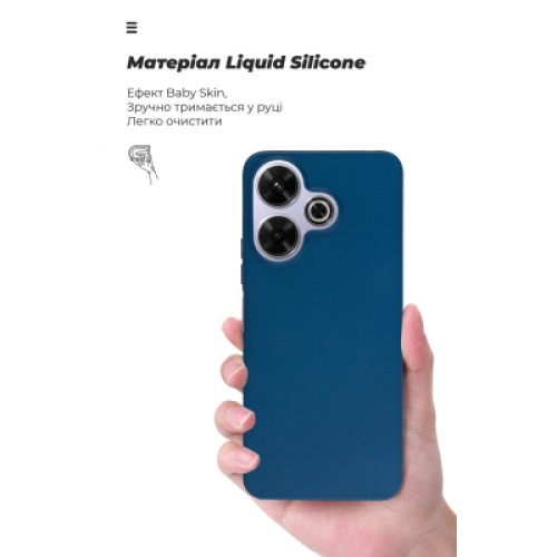 Чехол для мобильного телефона Armorstandart ICON Xiaomi Redmi 13 4G / Poco M6 4G Blue (ARM78263)
