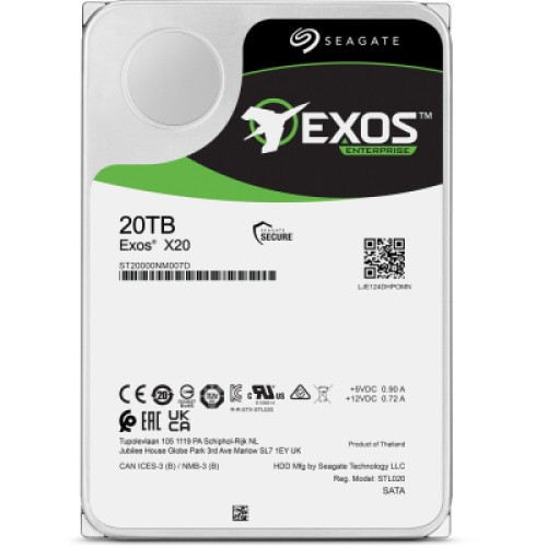 Жесткий диск SAS 3.5" 20TB Seagate (ST20000NM007H)