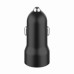 Зарядное устройство Gembird 1xUSB-A (18W QC3.0) + 1xUSB-C (20W PD) black (TA-UC-A2PDQC20-CAR-01)