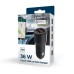 Зарядное устройство Gembird 2xUSB-A (18W QC3.0) black (TA-UC-A2QC36-CAR-01)