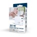 Зарядное устройство Gembird 1xUSB-A + 1 Type-C (PD20Вт + QC3.0 18Вт) white (TA-UC-PDQC20L-W-01)