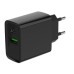 Зарядное устройство Gembird 1xUSB-A + 1 Type-C (PD20Вт + QC3.0 18Вт) black (TA-UC-PDQC20-01-BK)