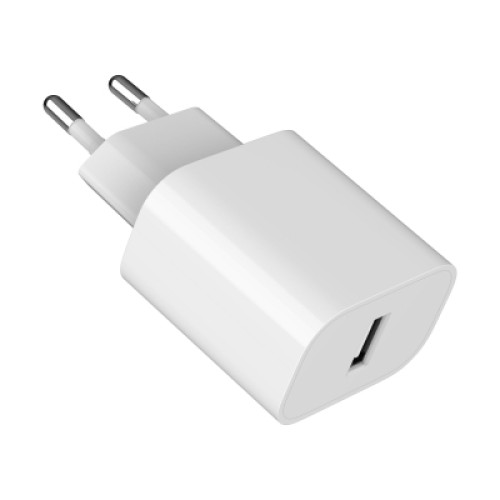 Зарядное устройство Gembird 1xUSB-A 5V/2.4A (12W) white (TA-UC-1A12-01)