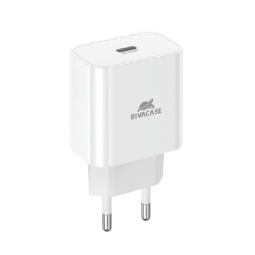 Зарядное устройство RivaCase 1xUSB Type-C PD 20 Вт white (PS4101 W00 (White))