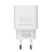Зарядное устройство RivaCase 1xUSB Type-C PD 20 Вт кабель Type-C white (PS4101 WD4 (White))