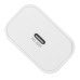 Зарядное устройство RivaCase 1xUSB Type-C PD 20 Вт кабель Type-C white (PS4101 WD4 (White))