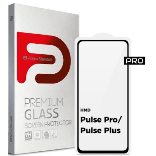 Стекло защитное Armorstandart Pro HMD Pulse Pro / Pulse Plus Black (ARM79285)