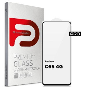 Стекло защитное Armorstandart Pro Realme C65 4G Black (ARM77901)