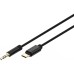Переходник USB-C to stereo audio 3.5mm (CDLA) 1.5m Cablexpert (CCA-CM3.5M-1.5M)