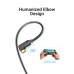 Кабель мультимедийный USB-C 3.1 to HDMI 1.5m 90° 4K 60 Гц PVC Black Vention (CGVBG)
