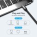 Кабель мультимедийный USB-C 3.1 to HDMI 1.5m v.2.0 4K 60Hz USB Power Supply black Vention (CGTBG)