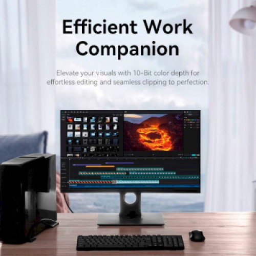 Кабель мультимедийный DisplayPort to DisplayPort 3.0m V1.2 4K 60Hz 3D Dolby 7.1 VENTION (HAKBI)