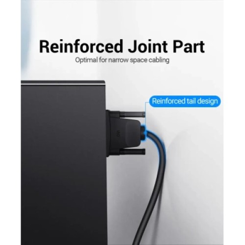 Кабель мультимедийный DVI to DVI 24+1pin 1.5m 2K 60Hz Dual Linik VENTION (EAABG)