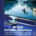 Кабель мультимедийный DVI to DVI 24+1pin 8.0m 2K 60Hz ferrite Vention (EAEBK)