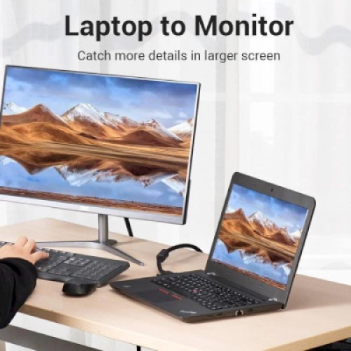 Кабель мультимедийный DVI to DVI 24+1pin 8.0m 2K 60Hz ferrite Vention (EAEBK)