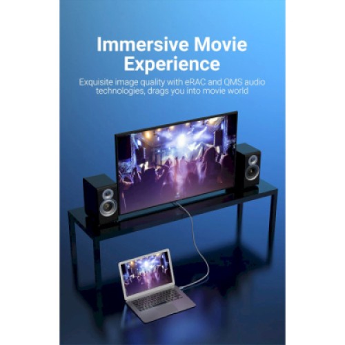 Кабель мультимедийный HDMI M to HDMI M 2.0m V2.1 8K60Hz silver VENTION (ALCIH)