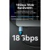 Кабель мультимедийный HDMI to HDMI 10.0m V2.0 4K 60Hz Aluminum Alloy Blue Vention (ALHSL)