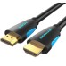 Кабель мультимедийный HDMI to HDMI 20.0m V2.0 4K 30Hz PVC Vention (VAA-M02-B2000)