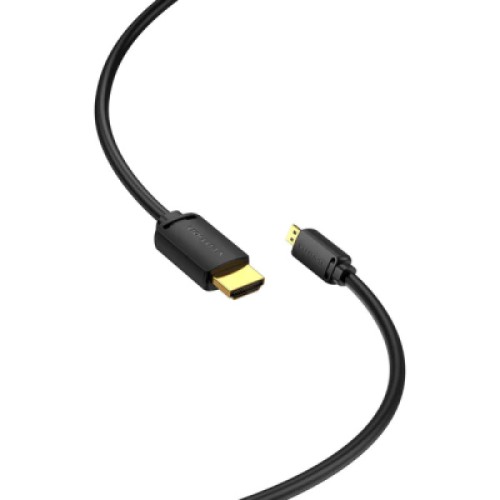 Кабель мультимедийный HDMI to Micro HDMI 1.5m V2.0 4K 60Hz 18Gbps HDR Dolby VENTION (AGIBG)