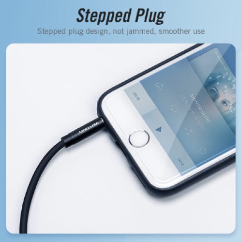 Кабель мультимедийный Jack 3.5mm 4pin M to 2X 3.5mm F VENTION (BBVBY)