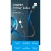 Кабель для принтера USB 2.0 AM/BM 2.0m 480Mbps PVC black Vention (COQBH)