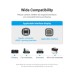 Кабель для принтера USB 2.0 AM/BM 2.0m 480Mbps PVC black Vention (COQBH)