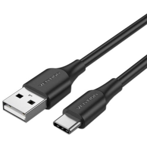 Дата кабель USB 2.0 AM to Type-C 0.5m 3.0A (18W) PVC VENTION (CTHBD)