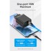 Зарядное устройство Vention 2xUSB 36W (2xUSB-A) QC3.0 black (FBAB0-EU)