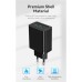 Зарядное устройство Vention 2xUSB 36W (2xUSB-A) QC3.0 black (FBAB0-EU)