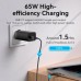 Зарядное устройство Vention 3xUSB 65W (2xUSB-C+USB-A) PD3.0+QC4.0 black (FEDB0-EU)