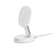 Зарядное устройство Belkin 15W Magnetic Stand Qi2 white (WIA008BTWH)