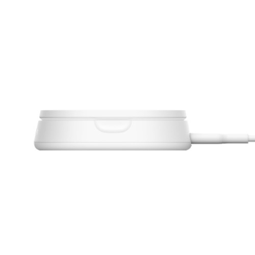 Зарядное устройство Belkin 15W Magnetic Stand Qi2 white (WIA008BTWH)
