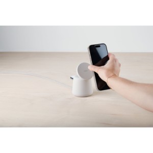 Зарядное устройство Belkin 2in1 MagSafe iPhone/Watch/AirPods Sand Mass (WIZ020VFH37)