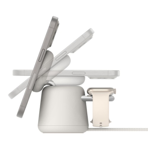 Зарядное устройство Belkin 2in1 MagSafe iPhone/Watch/AirPods Sand Mass (WIZ020VFH37)
