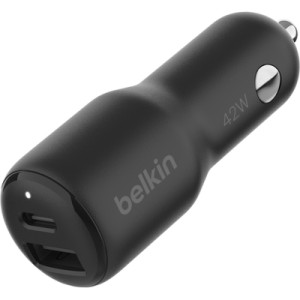 Зарядное устройство Belkin USB-A/USB-C PD PPS 42W (CCB005BTBK)