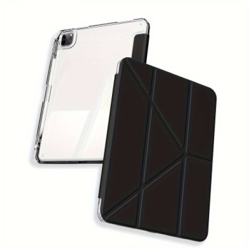 Чехол для планшета BeCover Ultra Slim Origami Transparent Apple iPad Pro 11" M4 2024 Black (711689)