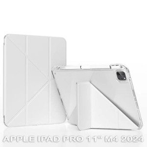 Чехол для планшета BeCover Ultra Slim Origami Transparent Apple iPad Pro 11" M4 2024 Gray (711690)
