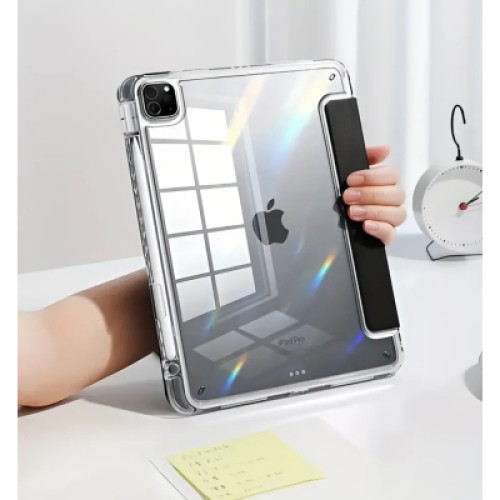 Чехол для планшета BeCover Ultra Slim Origami Transparent Apple iPad Pro 13" M4 2024 Black (711693)