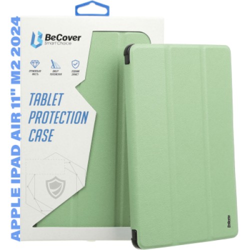 Чехол для планшета BeCover Soft Edge TPU Apple iPad Air 11" M2/M3 (2024/2025) Light Green (711704)