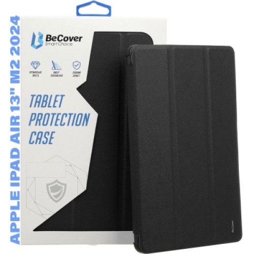 Чехол для планшета BeCover Soft Edge TPU Apple iPad Air 13" M2/M3 (2024/2025) Black (711711)